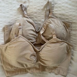 2 Kindred Bravely Sublime Nursing/Pumping Bras size XL - EUC